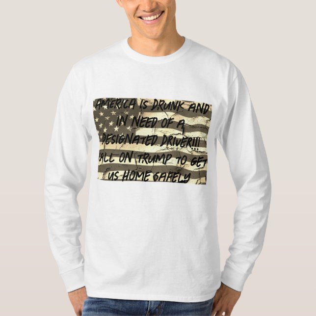 Camiseta T-Shirt-America em Necessidade (Frente)