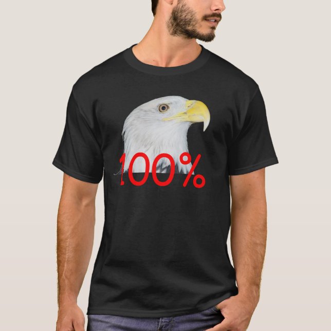 CAMISETA T-SHIRT AMERICAN 100% (Frente)
