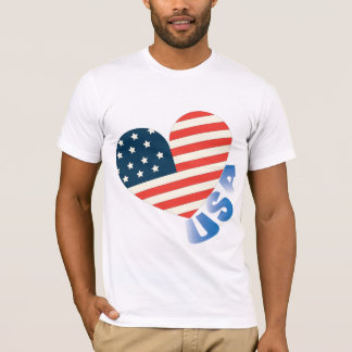 Camiseta T-shirt American Flag Colors, USA Pride