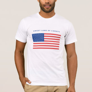 Camiseta t-shirt american sweet land of liberty