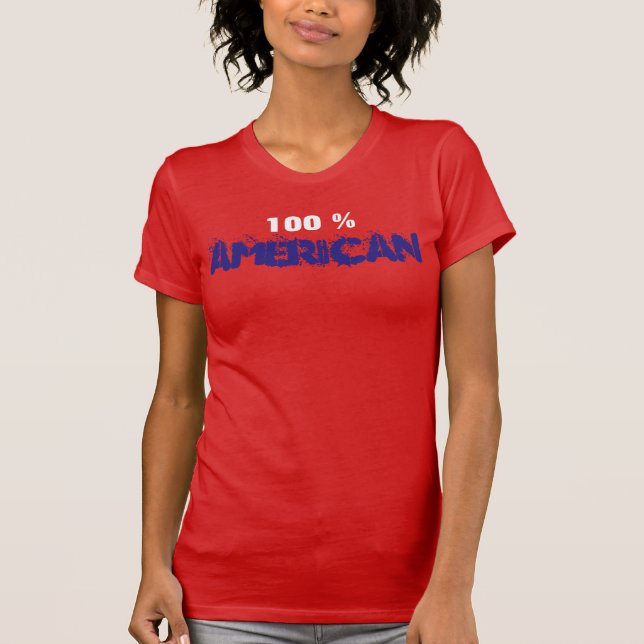 Camiseta T-Shirt Americano a 100 % (Frente)
