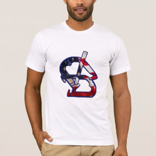 Camiseta T-shirt americano básico do roupa das FERRADURAS