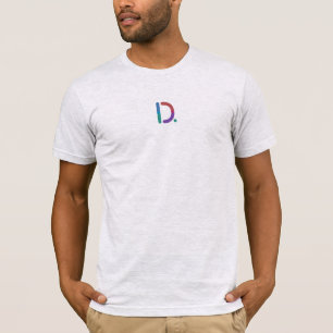 Camiseta T-shirt americano básico do roupa dos homens de