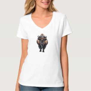 Camiseta T-Shirt Americano Buffalo V-Neck