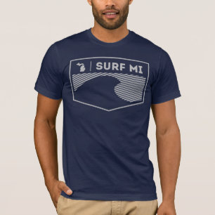 Camiseta T-shirt americano de Michigan do roupa do MI do