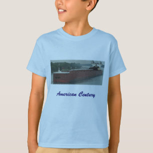 Camiseta T-shirt americano do navio dos grandes lagos do
