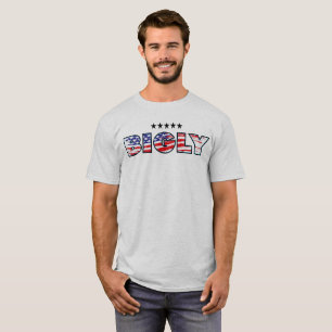 CAMISETA T-SHIRT AMERICANO DO ORGULHO BIGLY