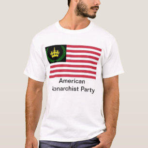 Camiseta T-shirt americano do partido do Monarchist