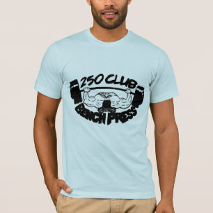 Camiseta T-shirt americano do roupa da imprensa de banco de