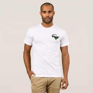 Camiseta T-shirt americano do roupa do logotipo de
