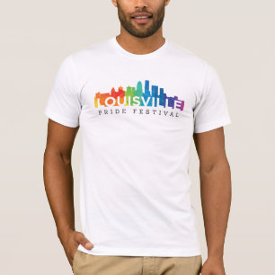 Camiseta T-shirt americano do roupa dos homens do orgulho