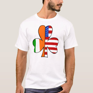 Camiseta T-shirt americano irlandês