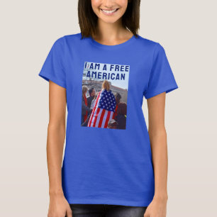 Camiseta T-Shirt americano livre (escuro)