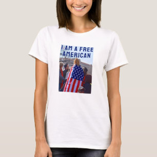 Camiseta T-Shirt americano livre (leve)