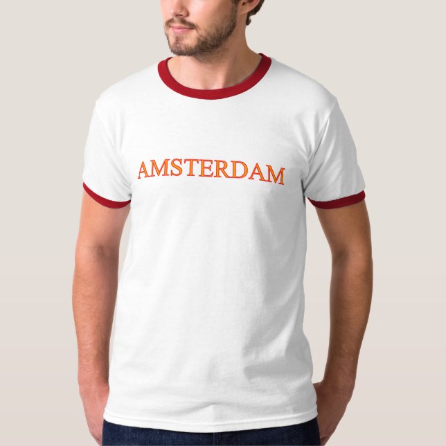 Camiseta T-Shirt Amesterdã (Frente)
