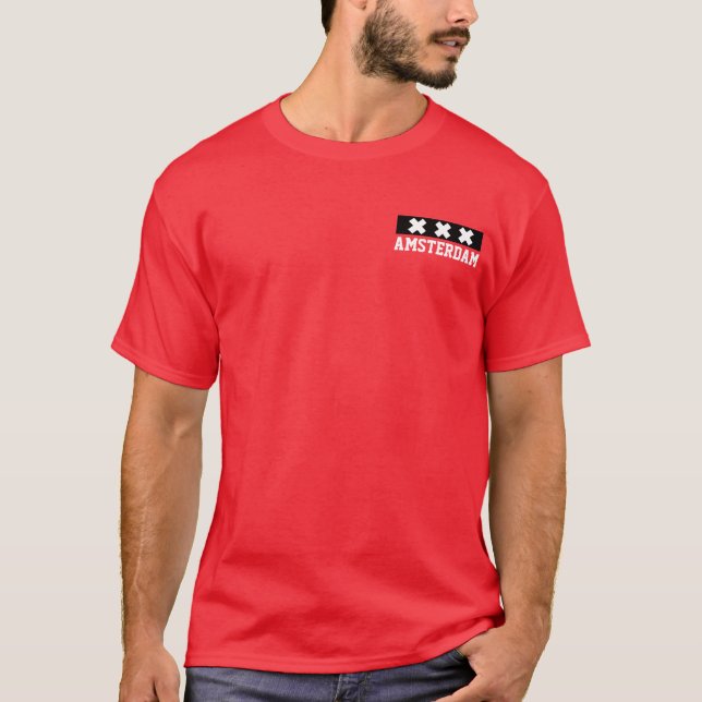 Camiseta T-Shirt Amesterdã (Frente)