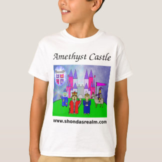 Camiseta T-shirt Amethyst do castelo do reino de Shonda