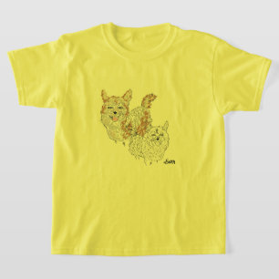 Camiseta T-shirt : Amigável Pups