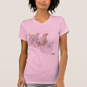 Camiseta T-shirt : Amigável Pups