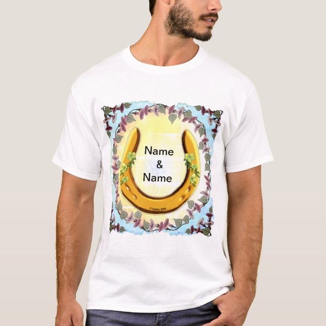 Camiseta T-Shirt Amish Flower (Frente)