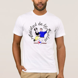 Camiseta T-shirt Amistad do salsa branco