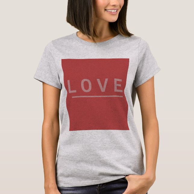 Camiseta T-shirt AMOR (Frente)