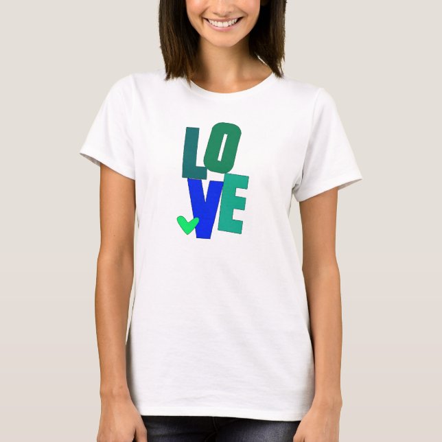 Camiseta T-Shirt AMOR (Frente)