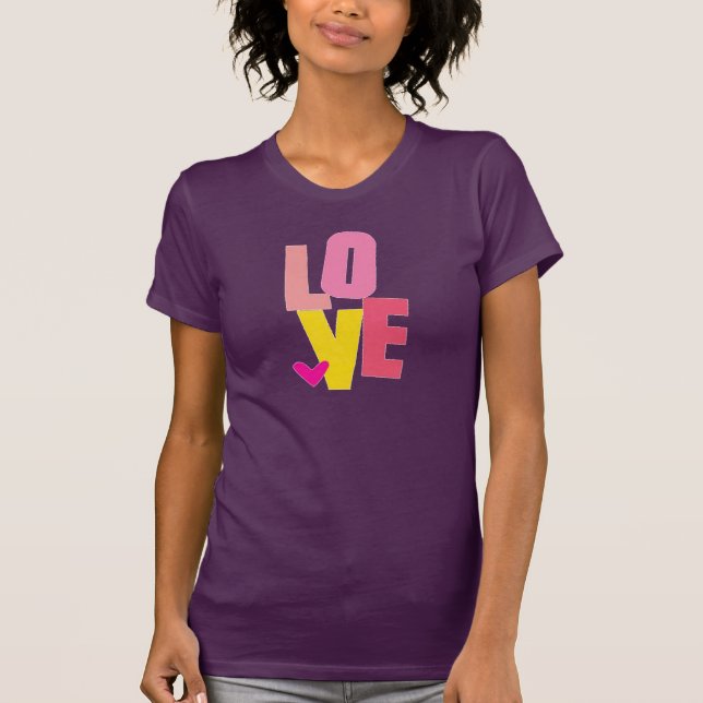 Camiseta T-Shirt AMOR (Frente)