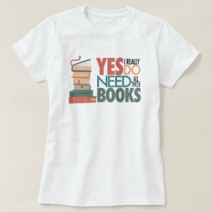 Camiseta T-Shirt Amor de Livro e Leitura