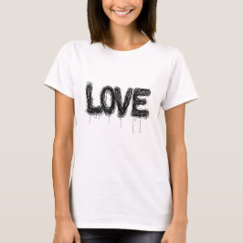 Camiseta T-Shirt AMOR: Vista o coração na sua Capa
