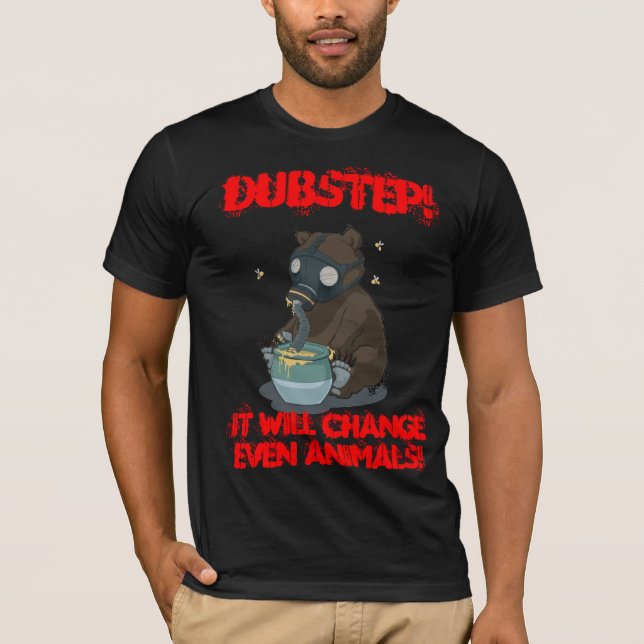 Camiseta T-shirt ANIMAL de Dubstep (Frente)