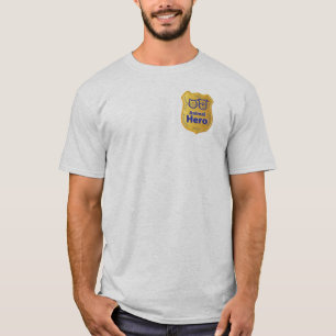 Camiseta T-shirt animal do herói