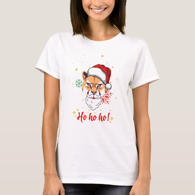 Camiseta t-shirt animal ho ho ho  (Frente)