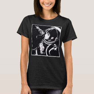 Camiseta T-Shirt anime de moça espacial