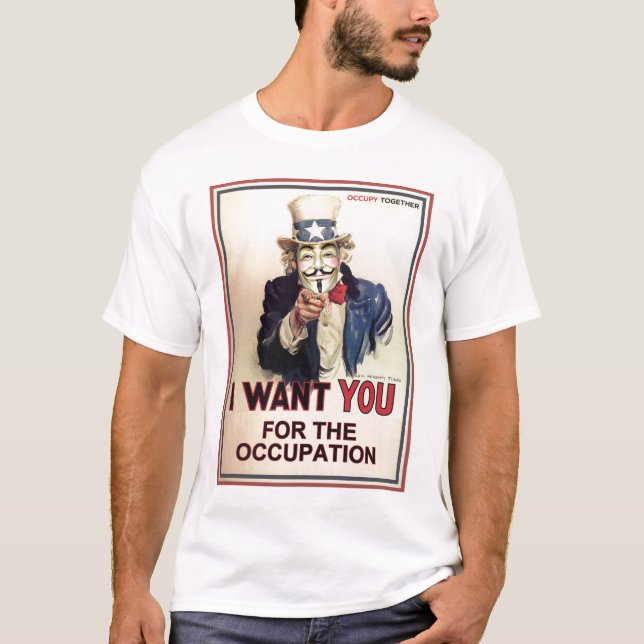 Camiseta T-shirt anónimo de Sam (Frente)