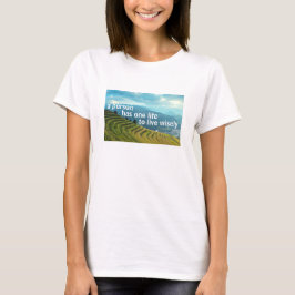 Camiseta T-Shirt ao Vivo Sensato (Leve)