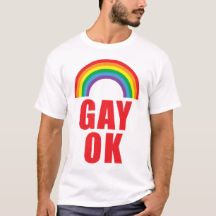 Camiseta T-shirt APROVADO alegre do orgulho com texto