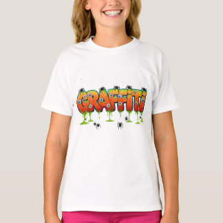 Camiseta T-Shirt Aranha de grafite - Teto de Streetwear Edg