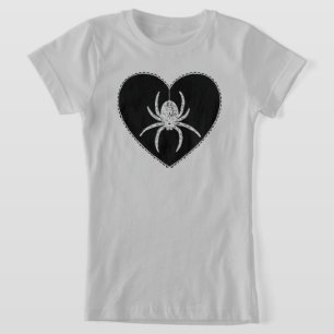 Camiseta T-Shirt Aranha do Coração
