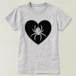 Camiseta T-Shirt Aranha do Coração