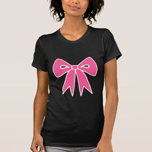 Camiseta T-Shirt Arco Rosa Retrotraído (Frente)