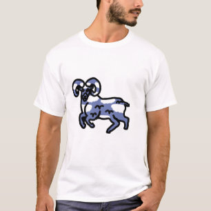 Camiseta T‑Shirt Áries Carneiro – Energia Forte de