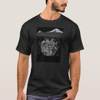 Camiseta T-shirt arménio de Ararat da brasão
