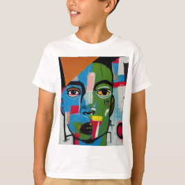 Camiseta T-shirt art abstrait