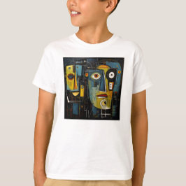 Camiseta T-shirt art abstrait