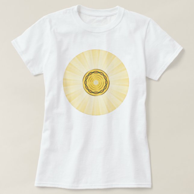 Camiseta T-shirt art for manifesting money and prosperity (Frente do Design)