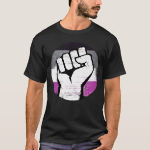 Camiseta T-Shirt Asexual Fist Pride