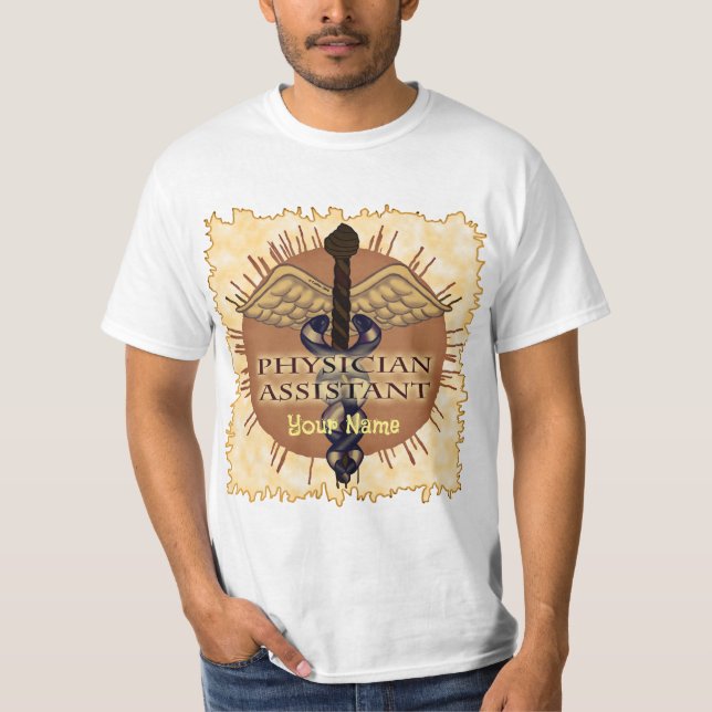 Camiseta T-Shirt Assistente Médico (Frente)