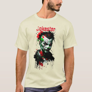 Camiseta T-Shirt Assustador de Tinta Espalhada
