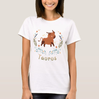 Camiseta T-shirt Astrologie, signe du zodiaque Taureau